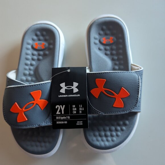Under Armour Other - Under Armour 2Y New Sandals
